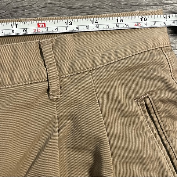 Banana Republic Pants Mens 34 Brown Straight Chino Cotton Vintage 80’s Hong Kong - Picture 7 of 9